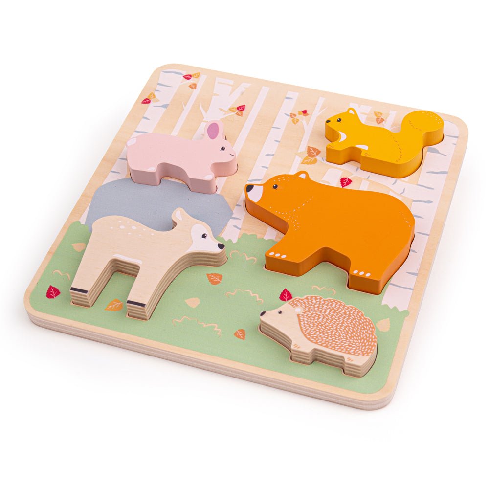 Woodland Chunky Puzzle - FSC 100% - ELLIE