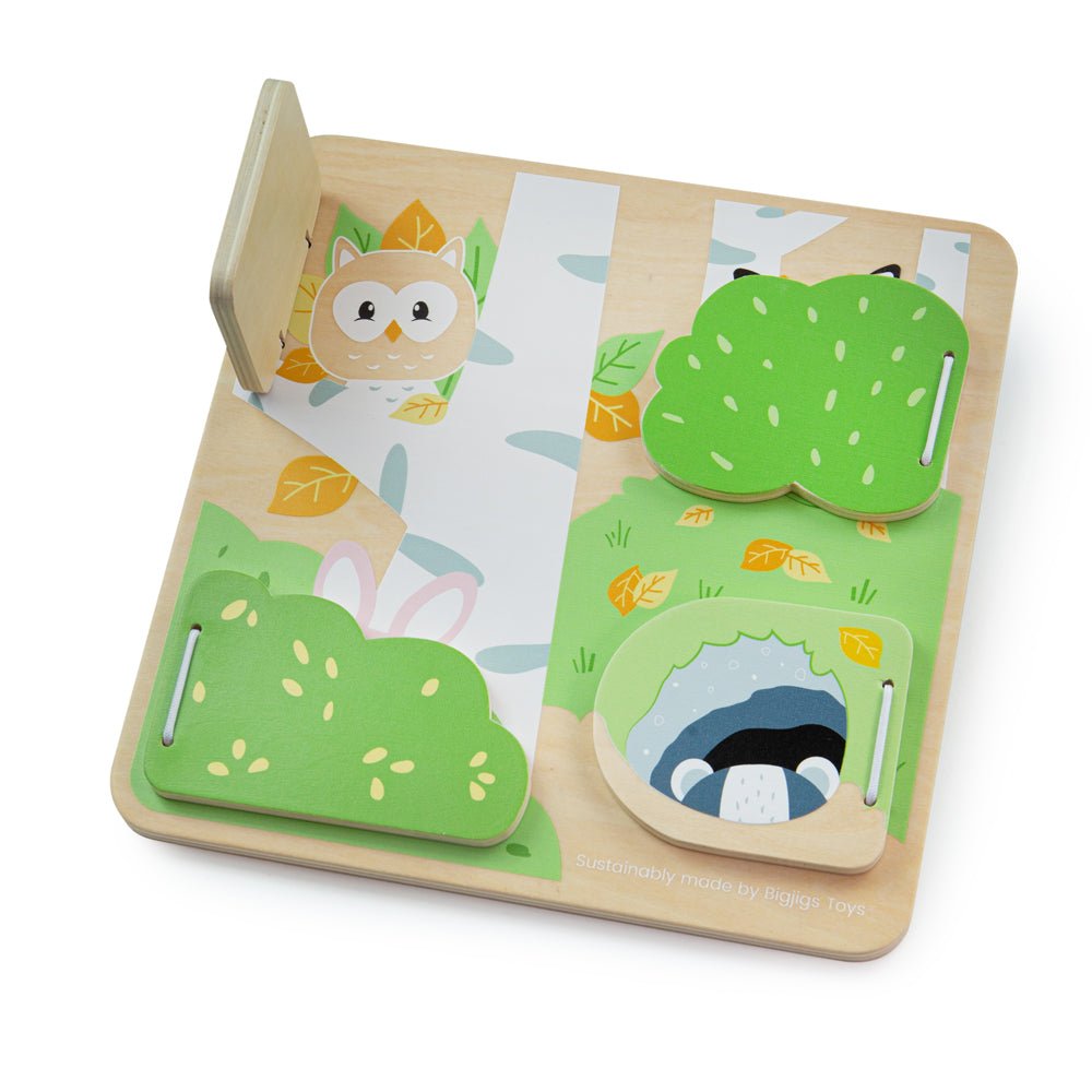 Woodland Hide and Seek Puzzle - FSC 100% - ELLIE