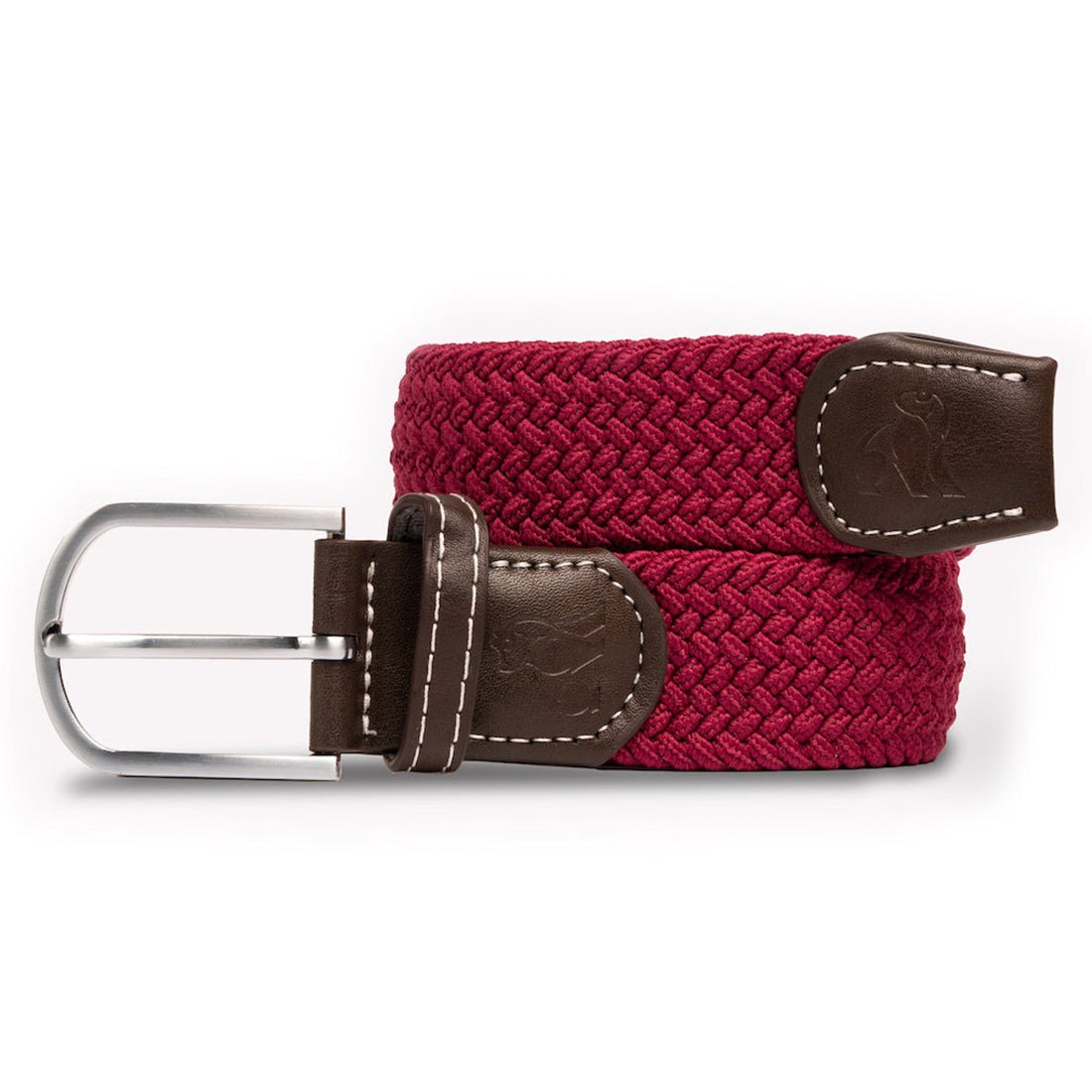 Woven Belt - Burgundy - Belt - ELLIE