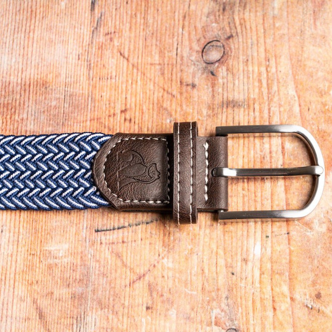 Woven Belt - Navy Fine Weave - Belt - ELLIE