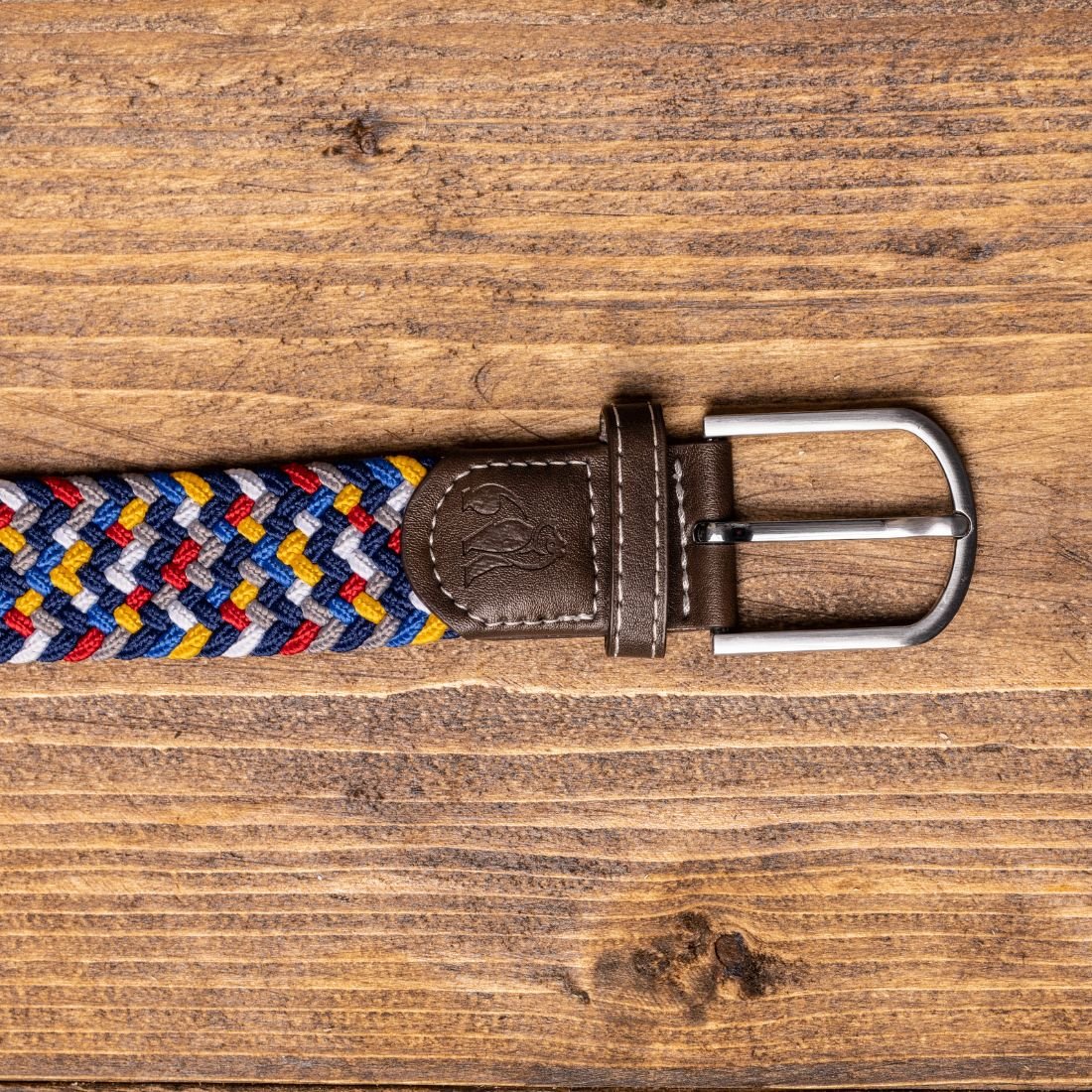 Woven Belt - Rainbow Zigzag - Belt - ELLIE