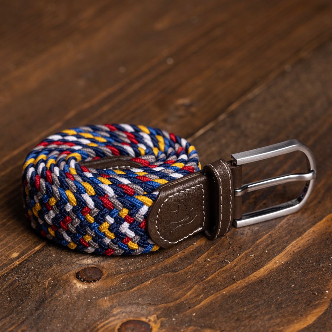 Woven Belt - Rainbow Zigzag - Belt - ELLIE