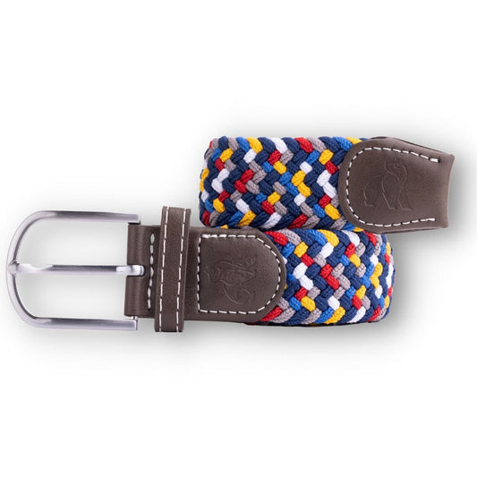 Woven Belt - Rainbow Zigzag - Belt - ELLIE