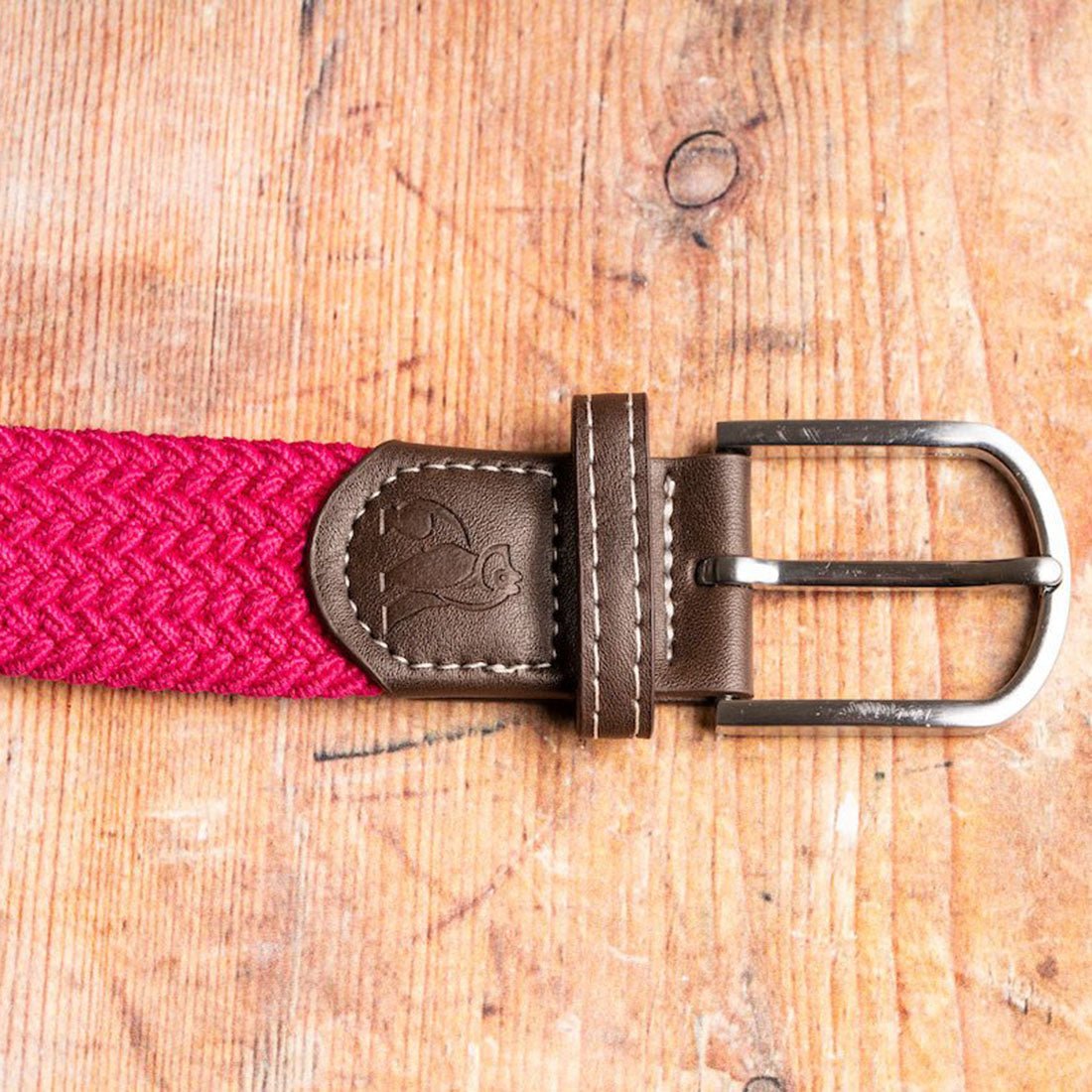 Woven Belt - Rich Pink - Belt - ELLIE