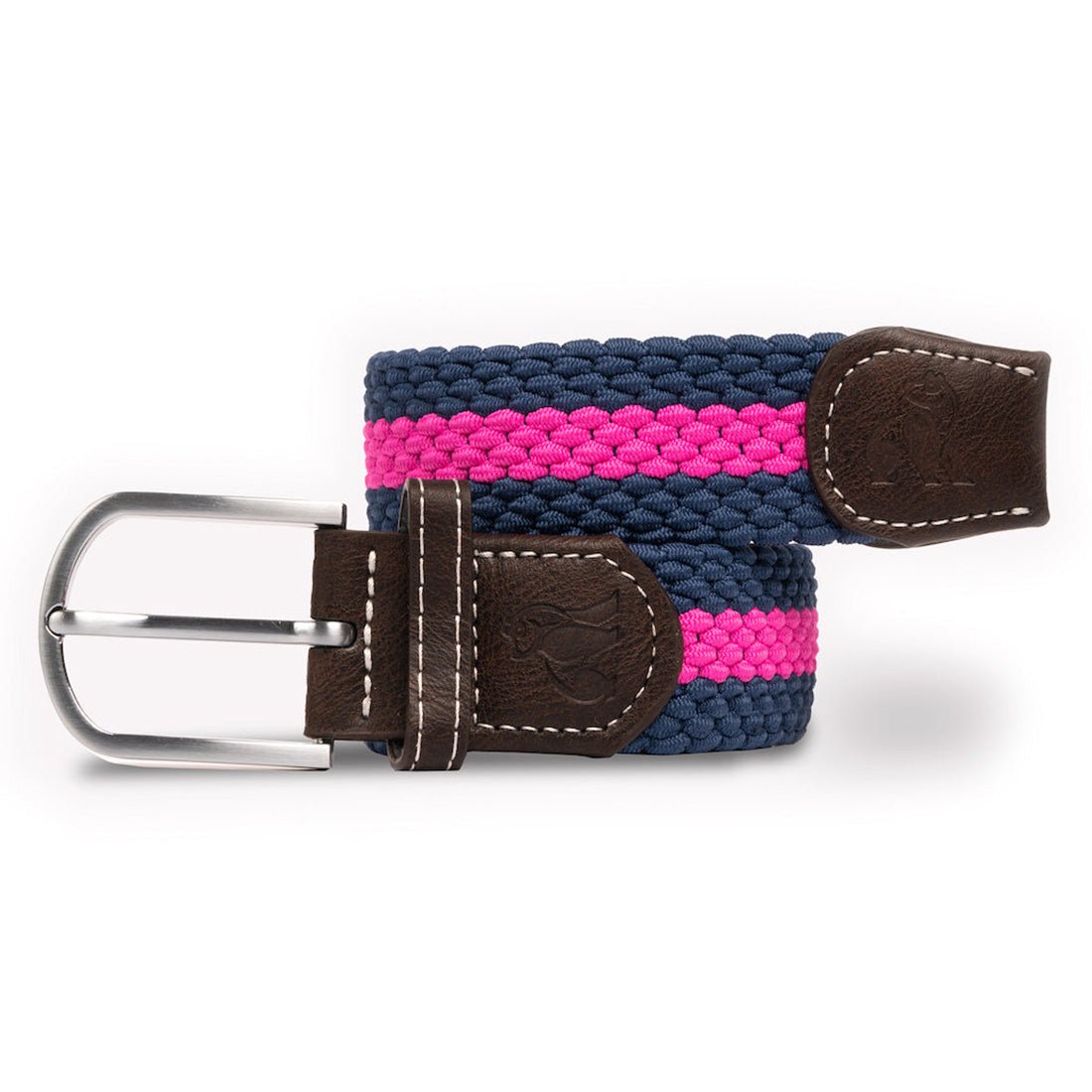 Woven Belt - Rich Pink Stripe - Belt - ELLIE