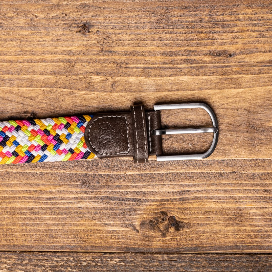 Woven Belt - Versicoloured Zigzag - Belt - ELLIE